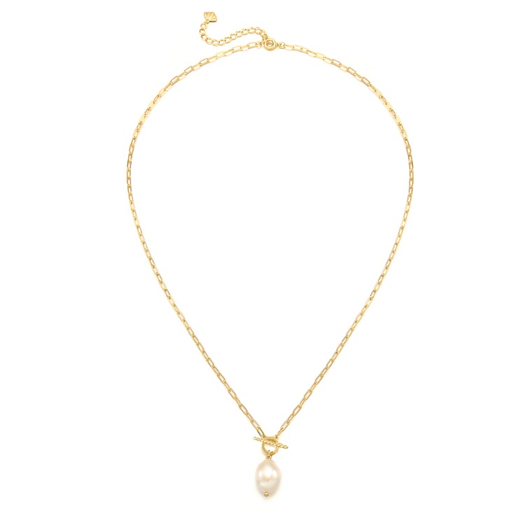 FRESH WATER PEARL NECKLACE_40122NL